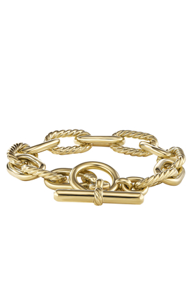 Madison 18K Yellow Gold Toggle Chain Bracelet